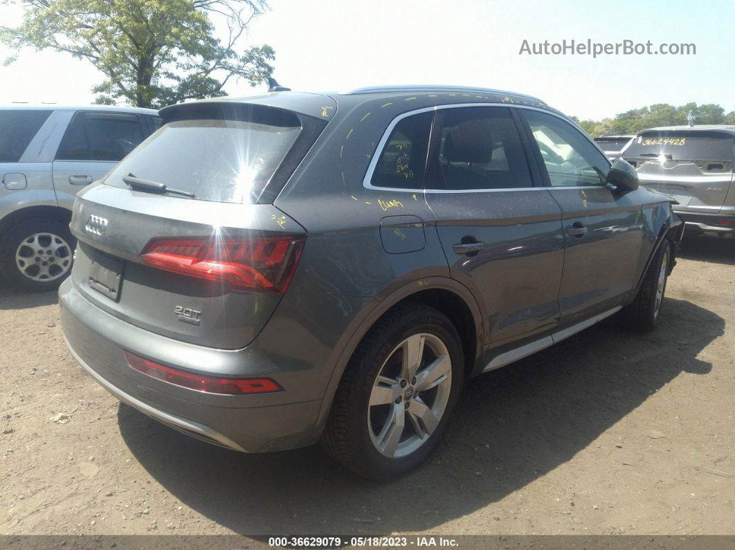 2018 Audi Q5 Premium Plus Серый vin: WA1BNAFY2J2232936