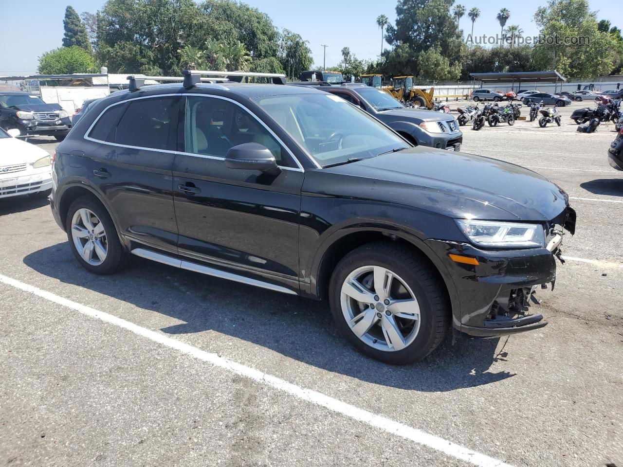 2018 Audi Q5 Premium Plus Черный vin: WA1BNAFY2J2233956