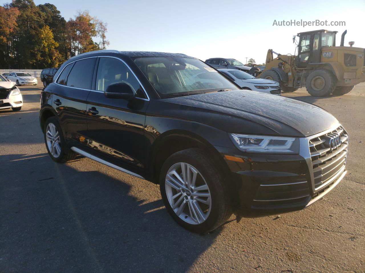 2018 Audi Q5 Premium Plus Черный vin: WA1BNAFY3J2000734