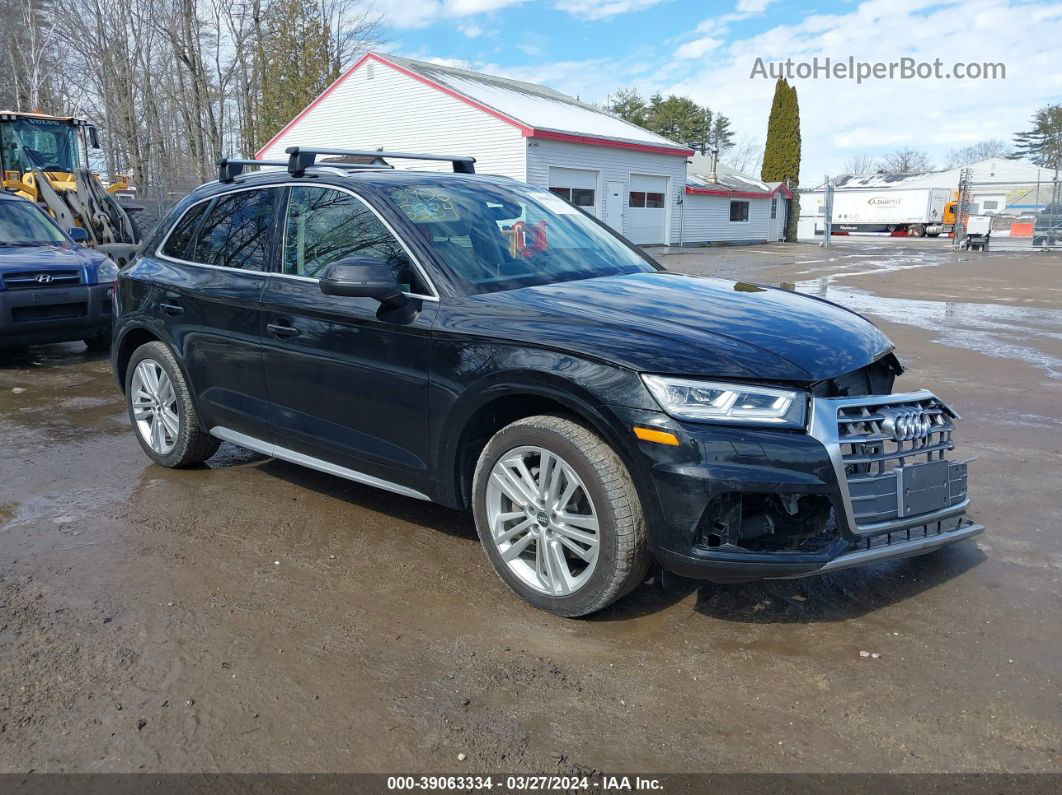 2018 Audi Q5 2.0t Premium/2.0t Tech Premium Черный vin: WA1BNAFY3J2009238