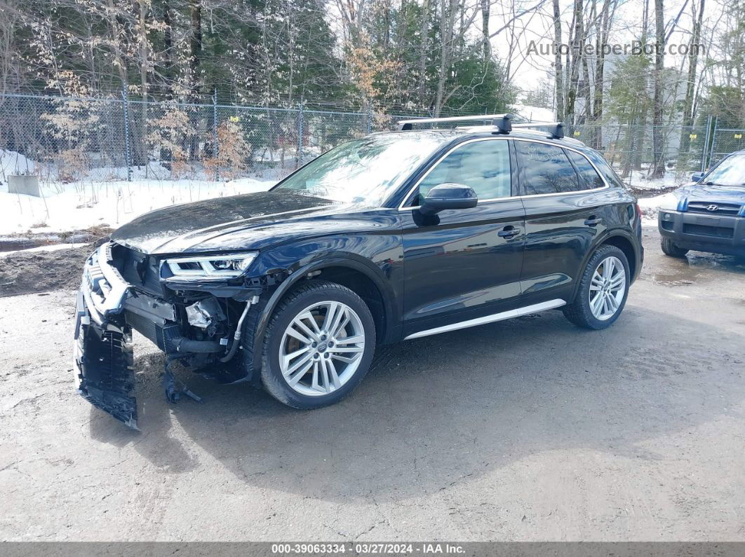 2018 Audi Q5 2.0t Premium/2.0t Tech Premium Черный vin: WA1BNAFY3J2009238