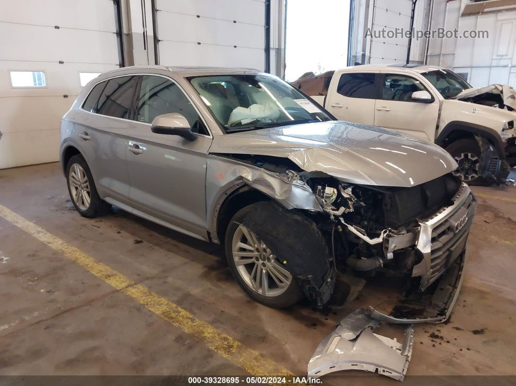 2018 Audi Q5 2.0t Premium/2.0t Tech Premium Silver vin: WA1BNAFY3J2024676