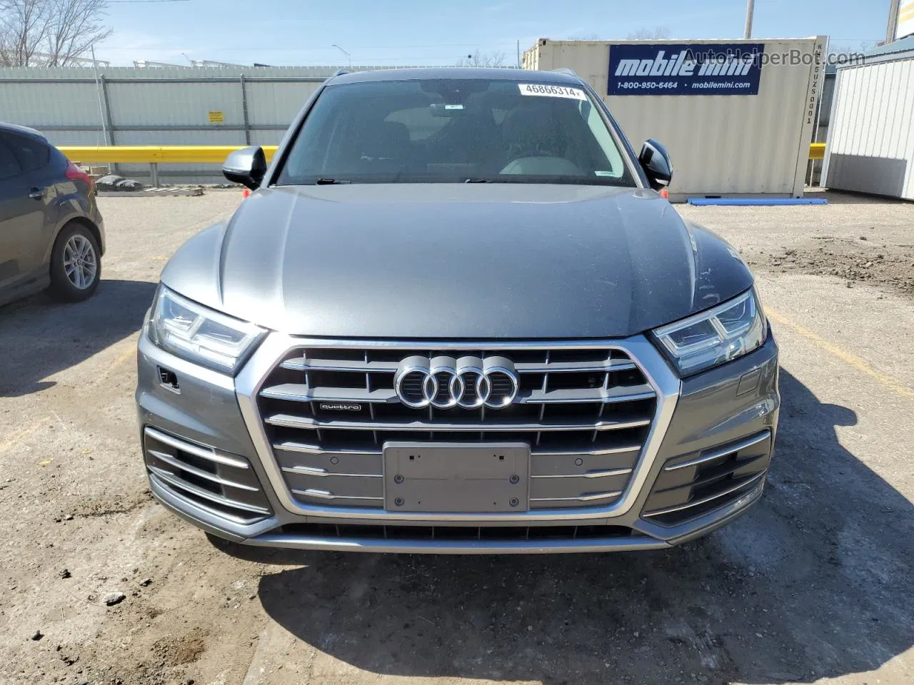 2018 Audi Q5 Premium Plus Gray vin: WA1BNAFY3J2049478