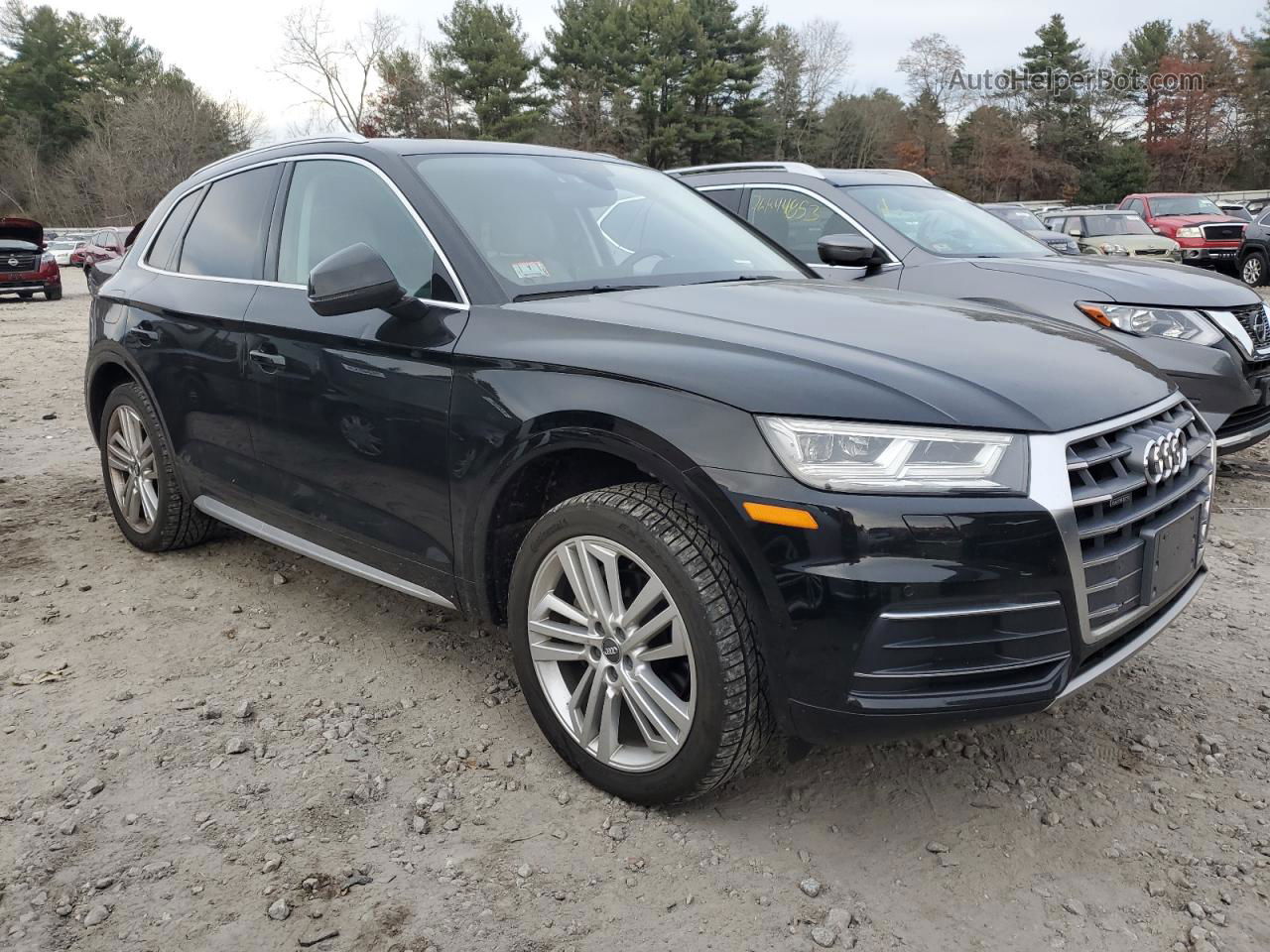 2018 Audi Q5 Premium Plus Черный vin: WA1BNAFY3J2065227