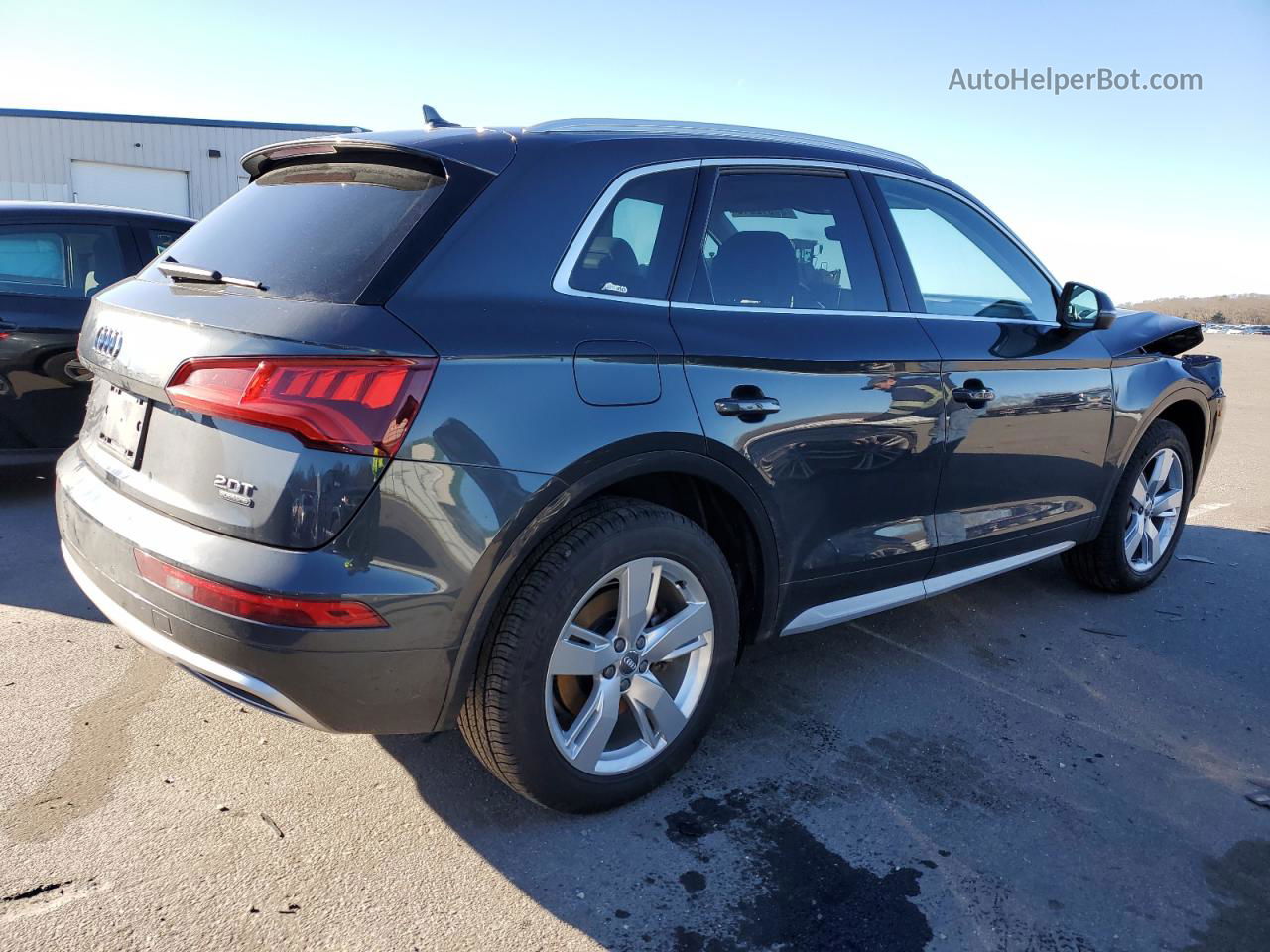 2018 Audi Q5 Premium Plus Gray vin: WA1BNAFY3J2182483