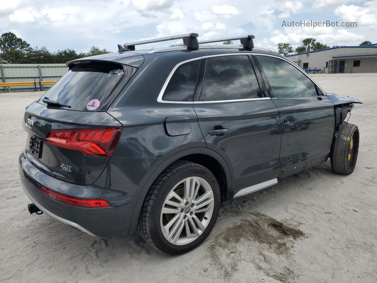 2018 Audi Q5 Premium Plus Gray vin: WA1BNAFY3J2197078