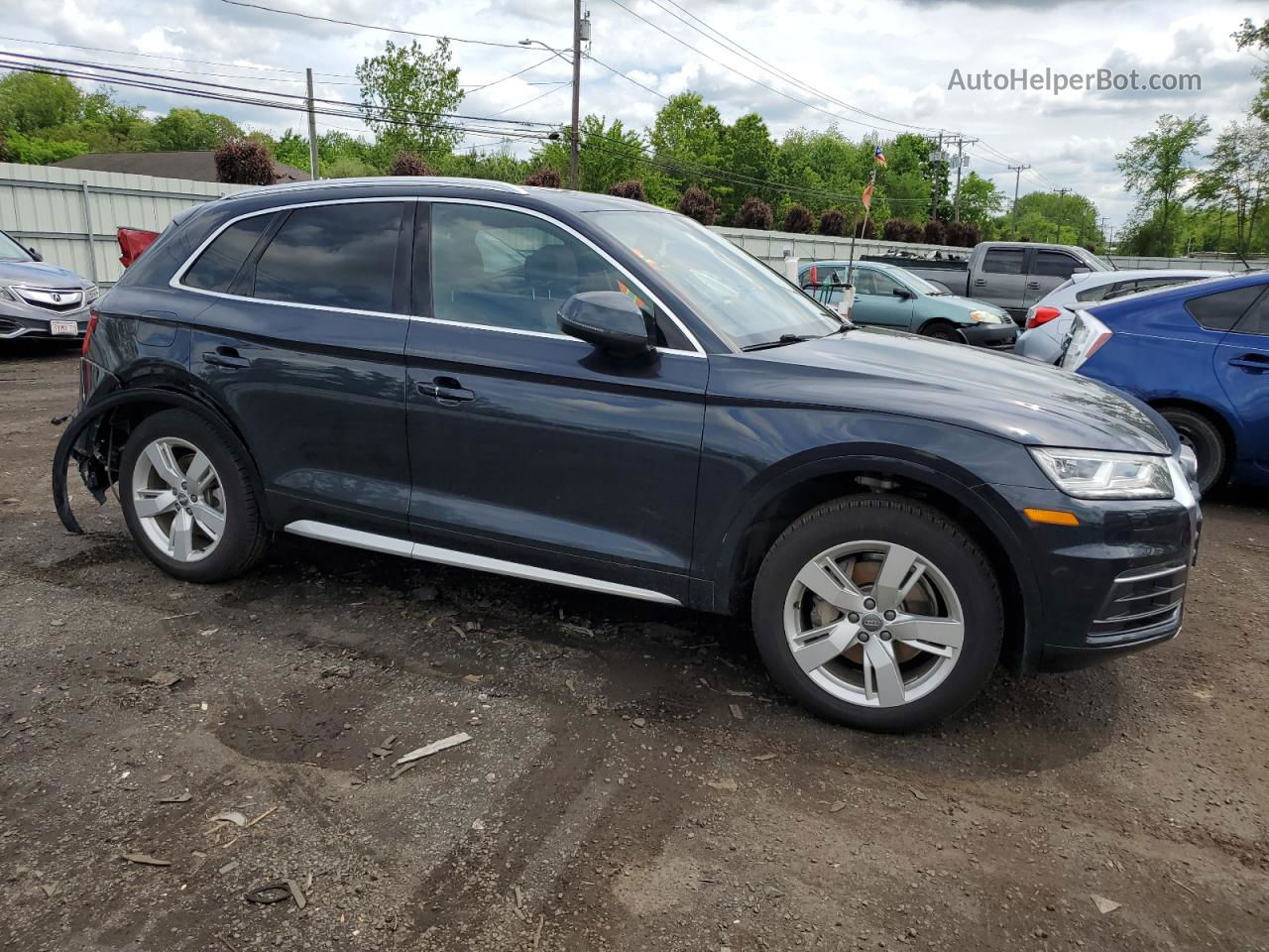 2018 Audi Q5 Premium Plus Charcoal vin: WA1BNAFY3J2197940