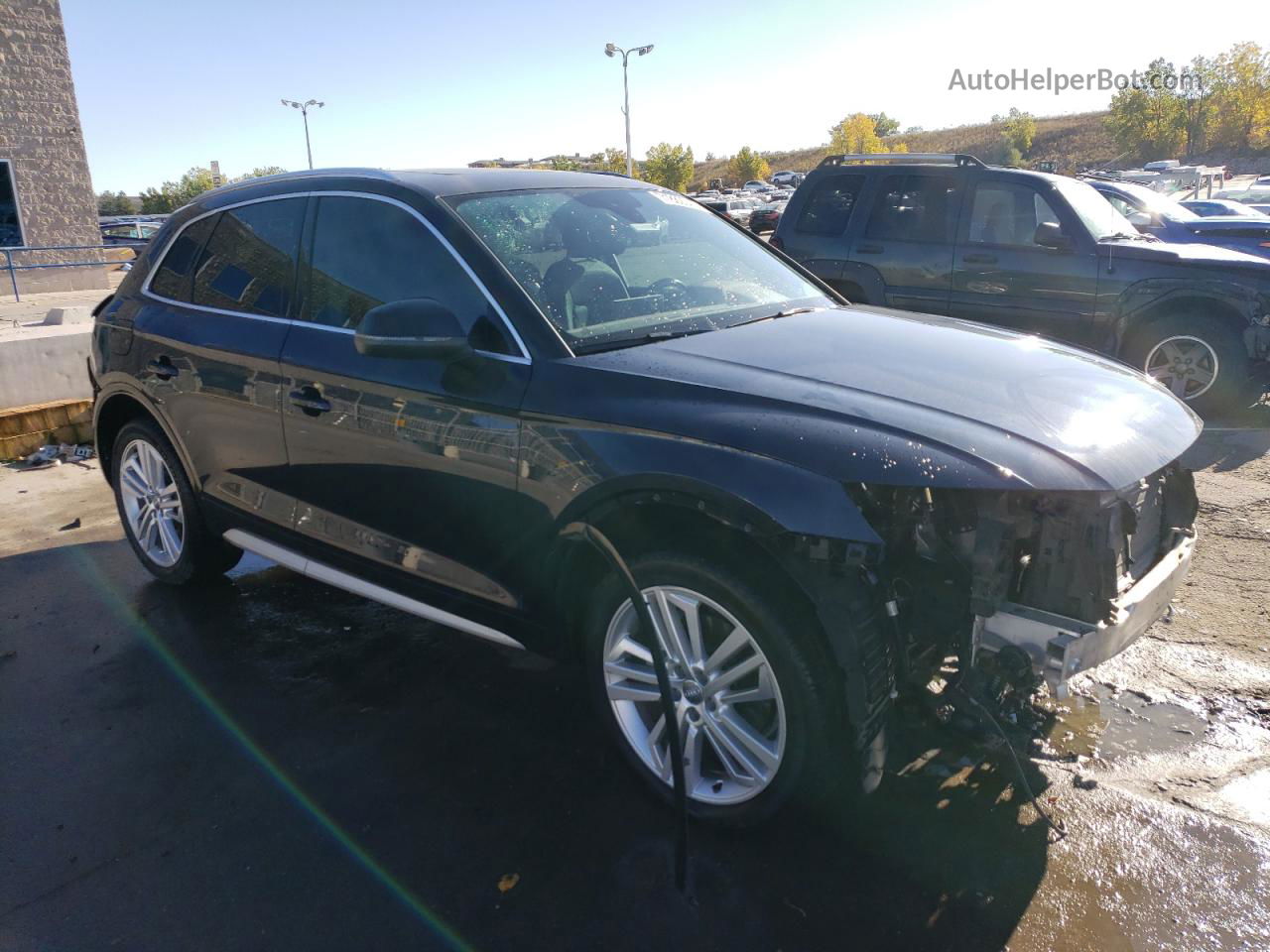 2018 Audi Q5 Premium Plus Purple vin: WA1BNAFY3J2199705