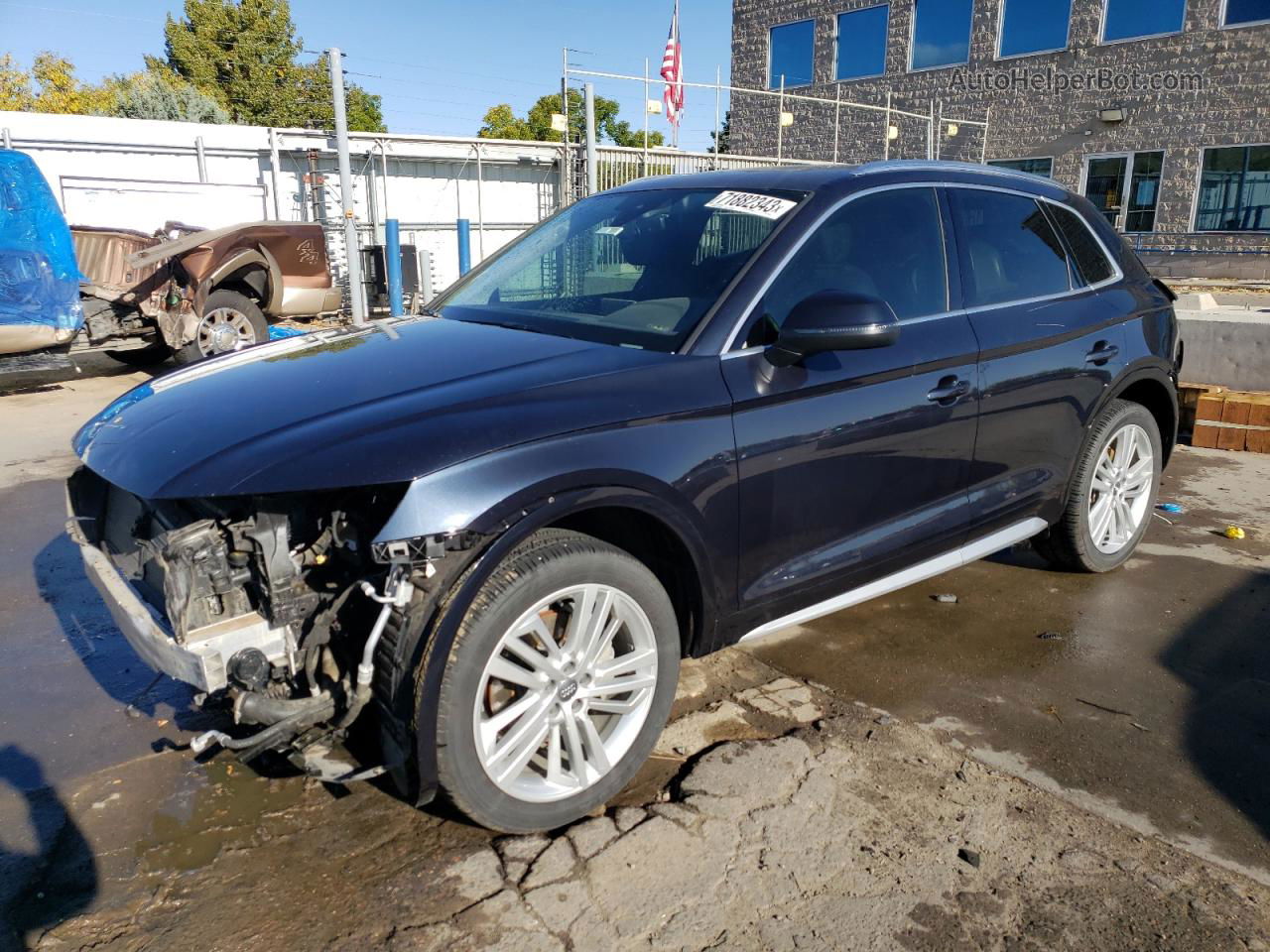 2018 Audi Q5 Premium Plus Purple vin: WA1BNAFY3J2199705