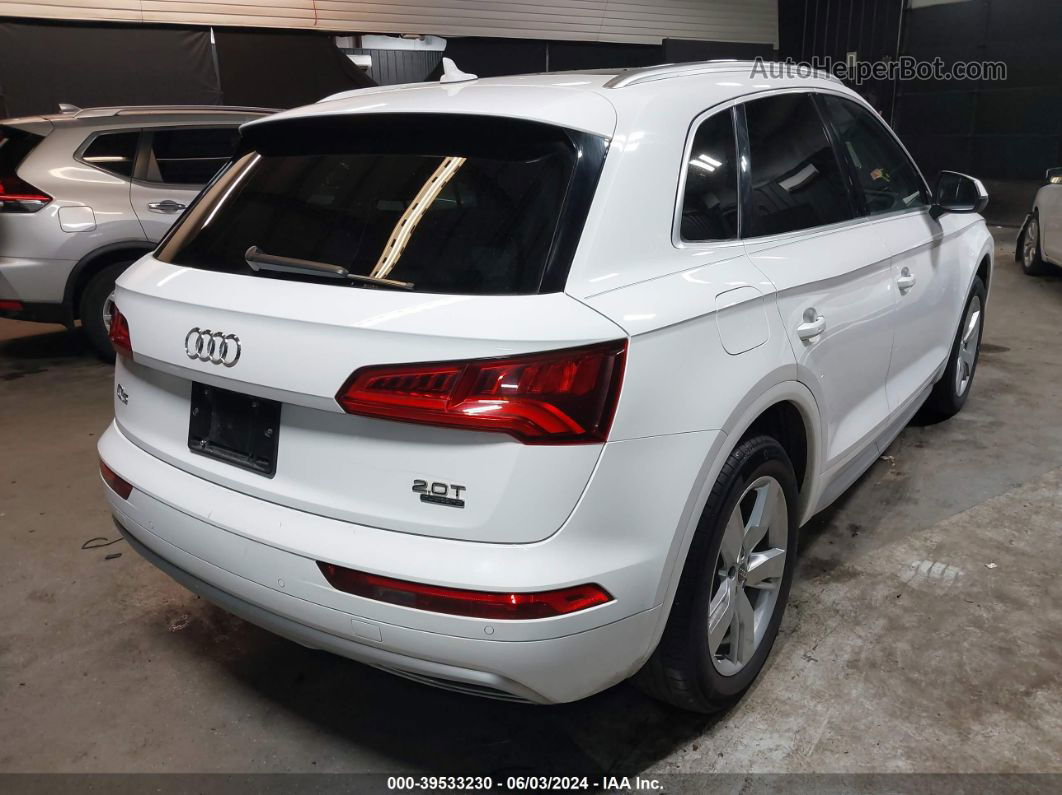 2018 Audi Q5 2.0t Premium/2.0t Tech Premium White vin: WA1BNAFY3J2208189