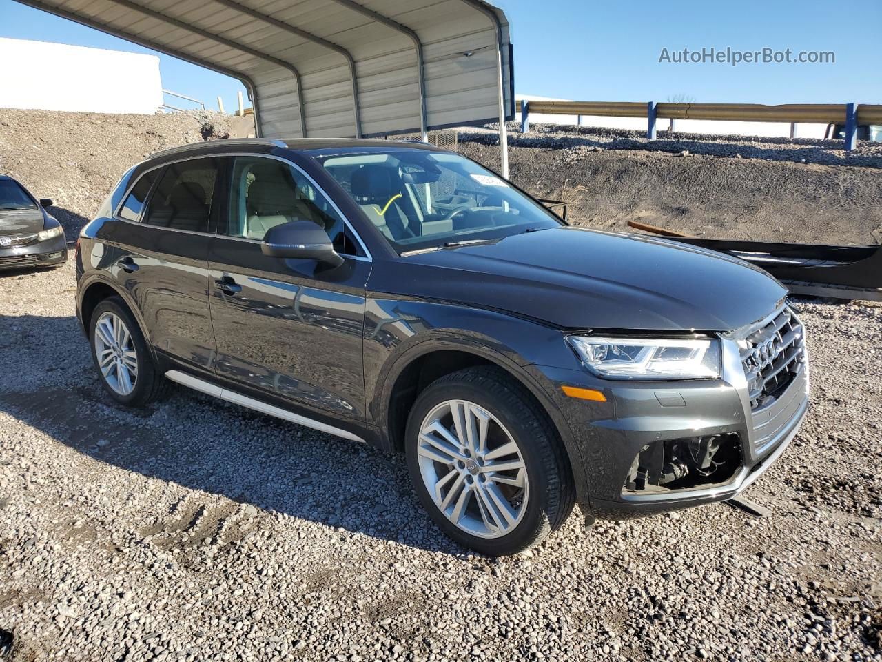 2018 Audi Q5 Premium Plus Gray vin: WA1BNAFY3J2209603