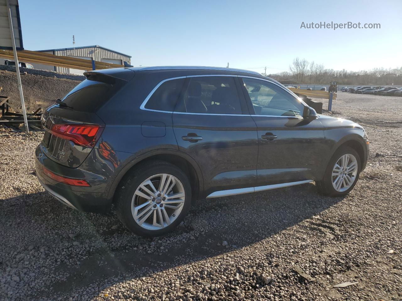 2018 Audi Q5 Premium Plus Gray vin: WA1BNAFY3J2209603