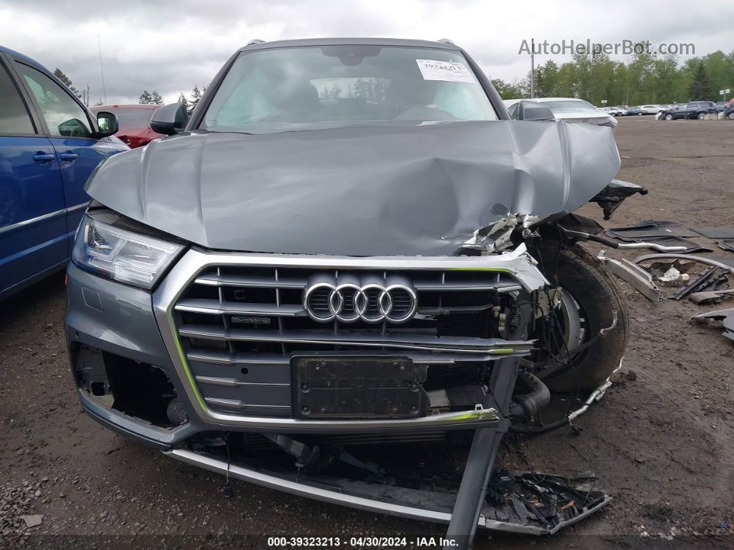 2018 Audi Q5 2.0t Premium/2.0t Tech Premium Gray vin: WA1BNAFY3J2215689