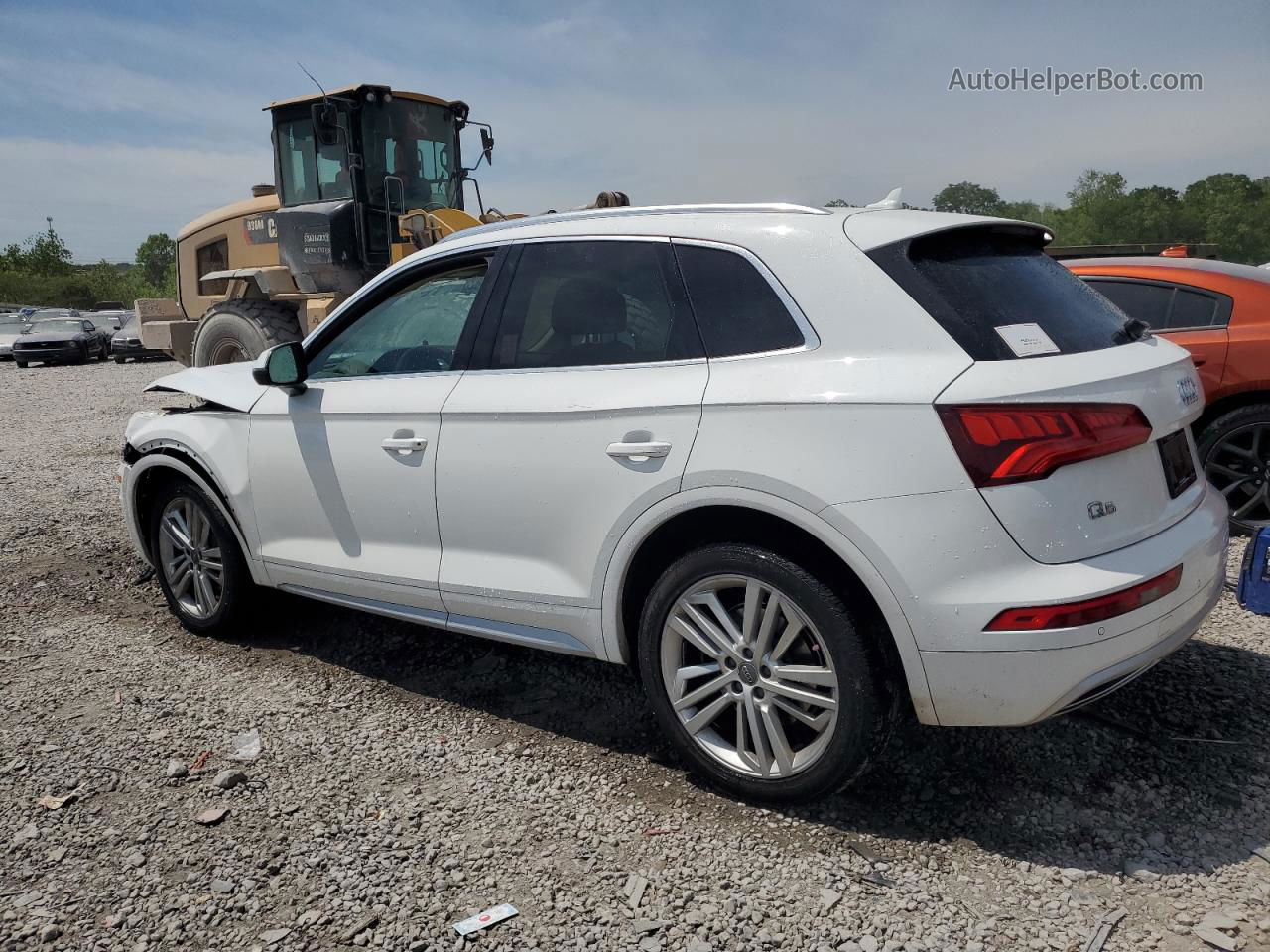 2018 Audi Q5 Premium Plus White vin: WA1BNAFY4J2002931