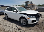 2018 Audi Q5 Premium Plus White vin: WA1BNAFY4J2002931