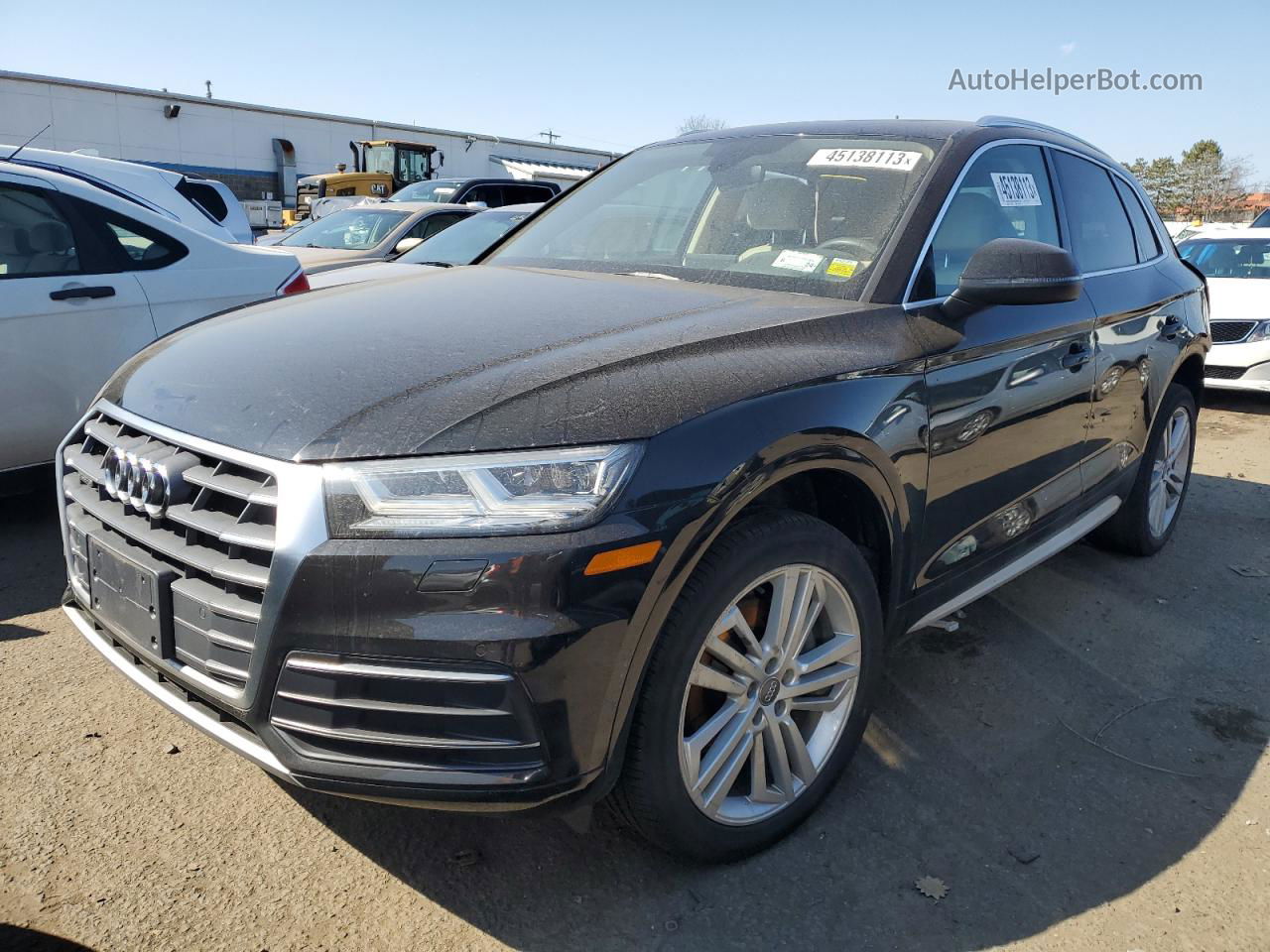 2018 Audi Q5 Premium Plus Black vin: WA1BNAFY4J2008468