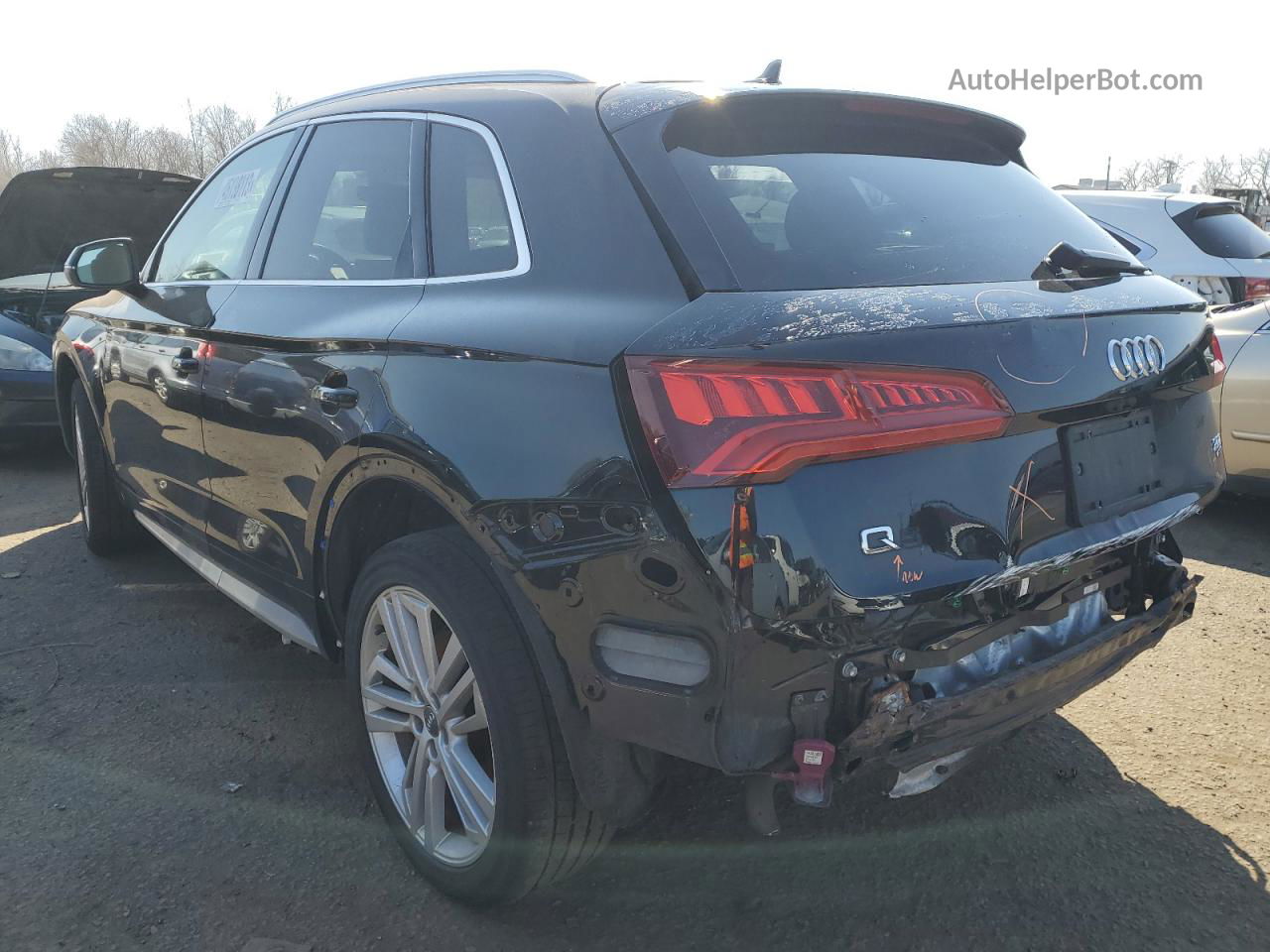 2018 Audi Q5 Premium Plus Black vin: WA1BNAFY4J2008468