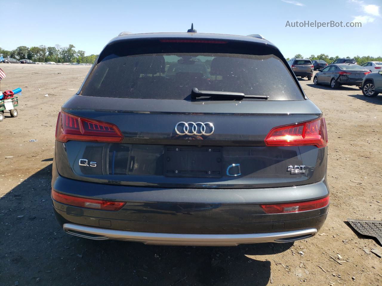 2018 Audi Q5 Premium Plus Черный vin: WA1BNAFY4J2106044