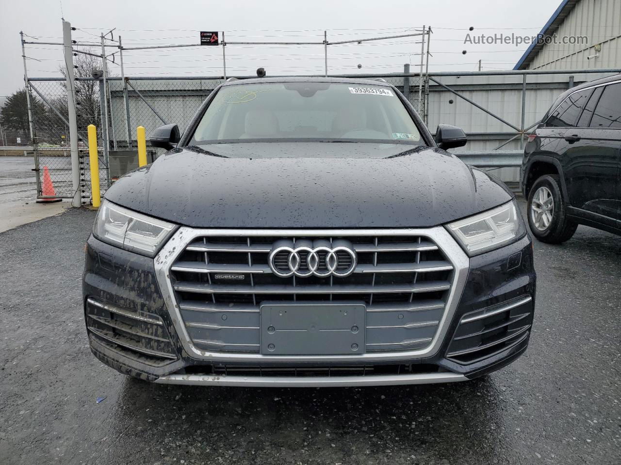 2018 Audi Q5 Premium Plus Blue vin: WA1BNAFY4J2122888