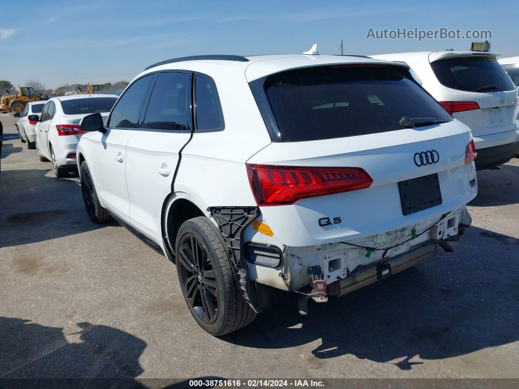 2018 Audi Q5 2.0t Premium/2.0t Tech Premium White vin: WA1BNAFY4J2153039