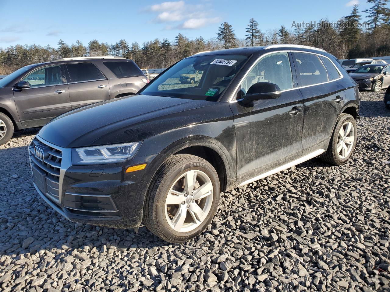 2018 Audi Q5 Premium Plus Черный vin: WA1BNAFY4J2174067