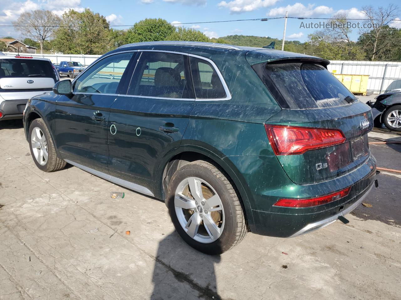 2018 Audi Q5 Premium Plus Green vin: WA1BNAFY4J2203597