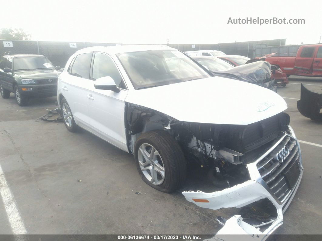 2018 Audi Q5 Premium Plus White vin: WA1BNAFY4J2216348