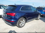 2018 Audi Q5 2.0t Tech Premium/2.0t Premium Синий vin: WA1BNAFY4J2239208