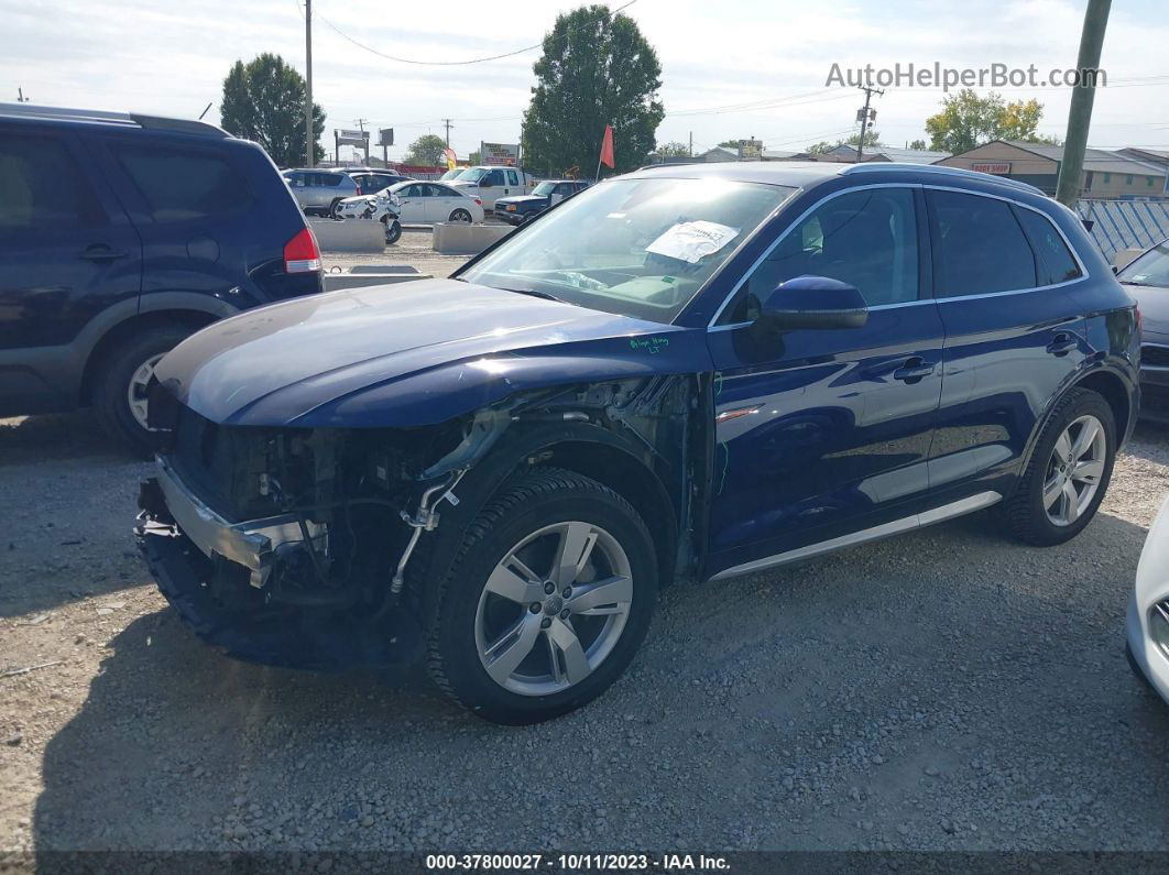 2018 Audi Q5 2.0t Tech Premium/2.0t Premium Blue vin: WA1BNAFY4J2239208