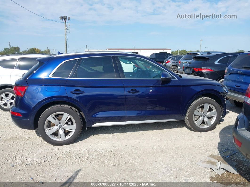 2018 Audi Q5 2.0t Tech Premium/2.0t Premium Blue vin: WA1BNAFY4J2239208