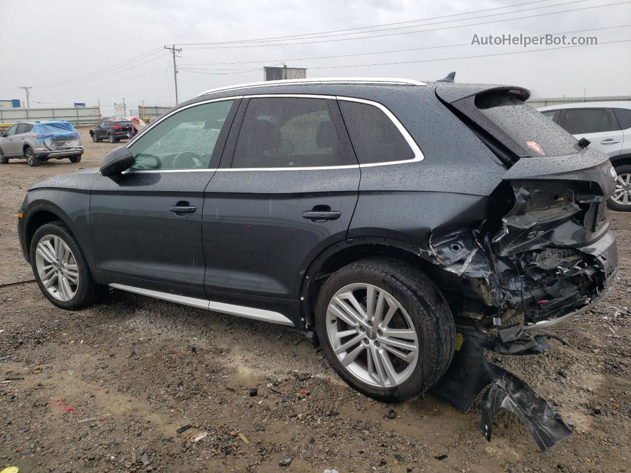 2018 Audi Q5 Premium Plus Gray vin: WA1BNAFY4J2244005