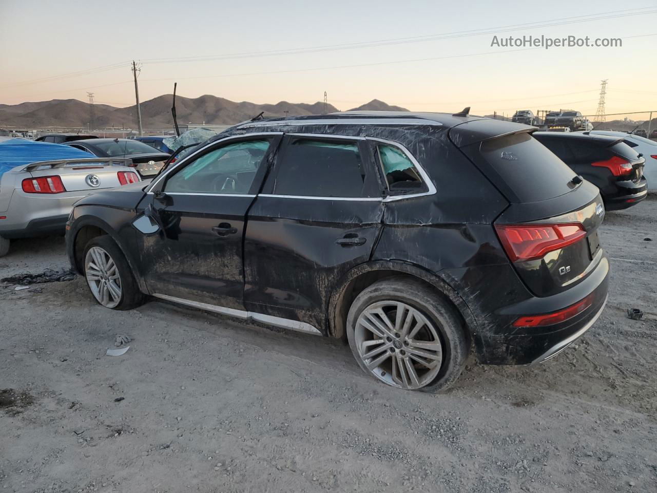 2018 Audi Q5 Premium Plus Black vin: WA1BNAFY5J2004302