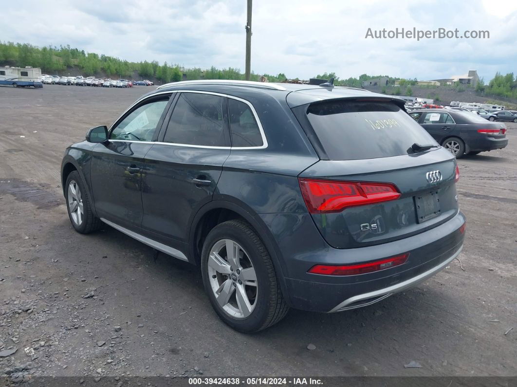 2018 Audi Q5 2.0t Premium/2.0t Tech Premium Gray vin: WA1BNAFY5J2036005