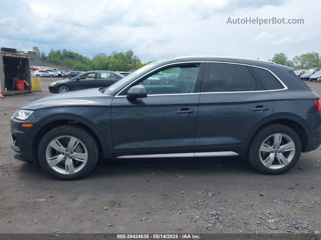 2018 Audi Q5 2.0t Premium/2.0t Tech Premium Gray vin: WA1BNAFY5J2036005