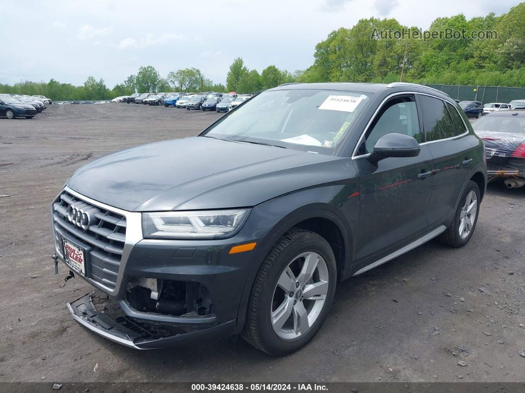 2018 Audi Q5 2.0t Premium/2.0t Tech Premium Gray vin: WA1BNAFY5J2036005