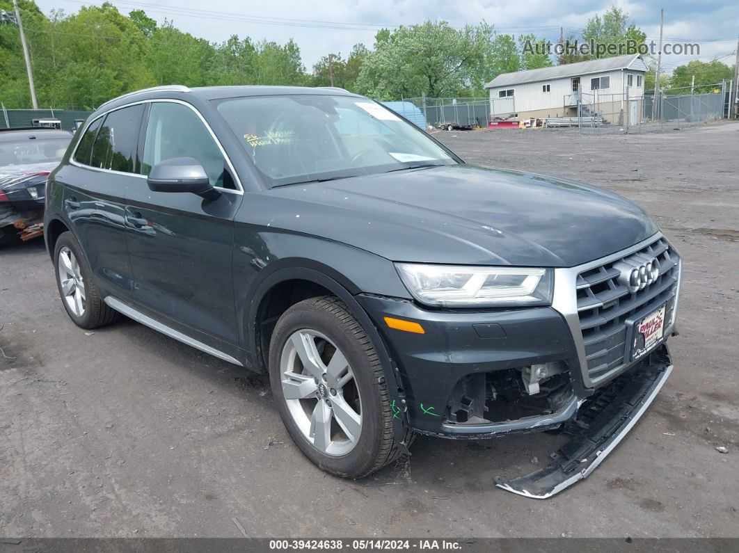 2018 Audi Q5 2.0t Premium/2.0t Tech Premium Gray vin: WA1BNAFY5J2036005