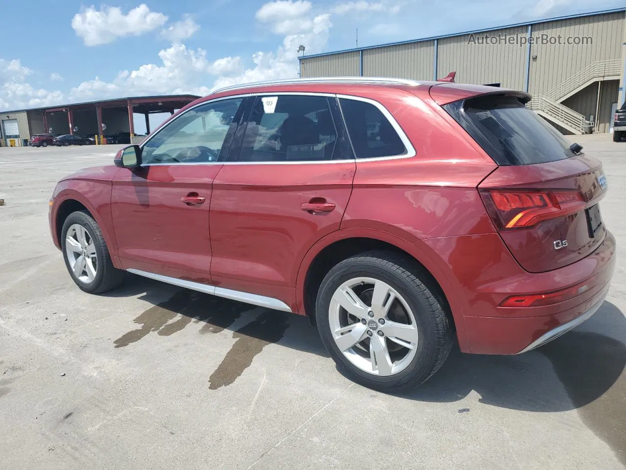 2018 Audi Q5 Premium Plus Красный vin: WA1BNAFY5J2044573