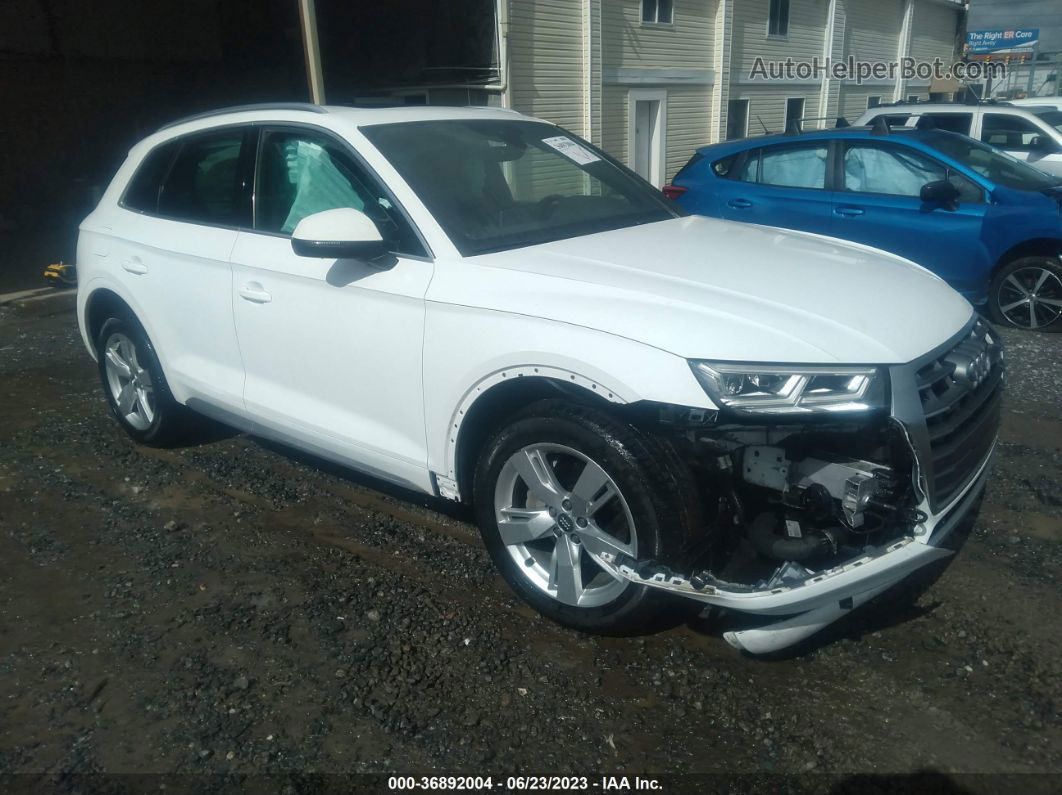 2018 Audi Q5 Premium Plus White vin: WA1BNAFY5J2059381