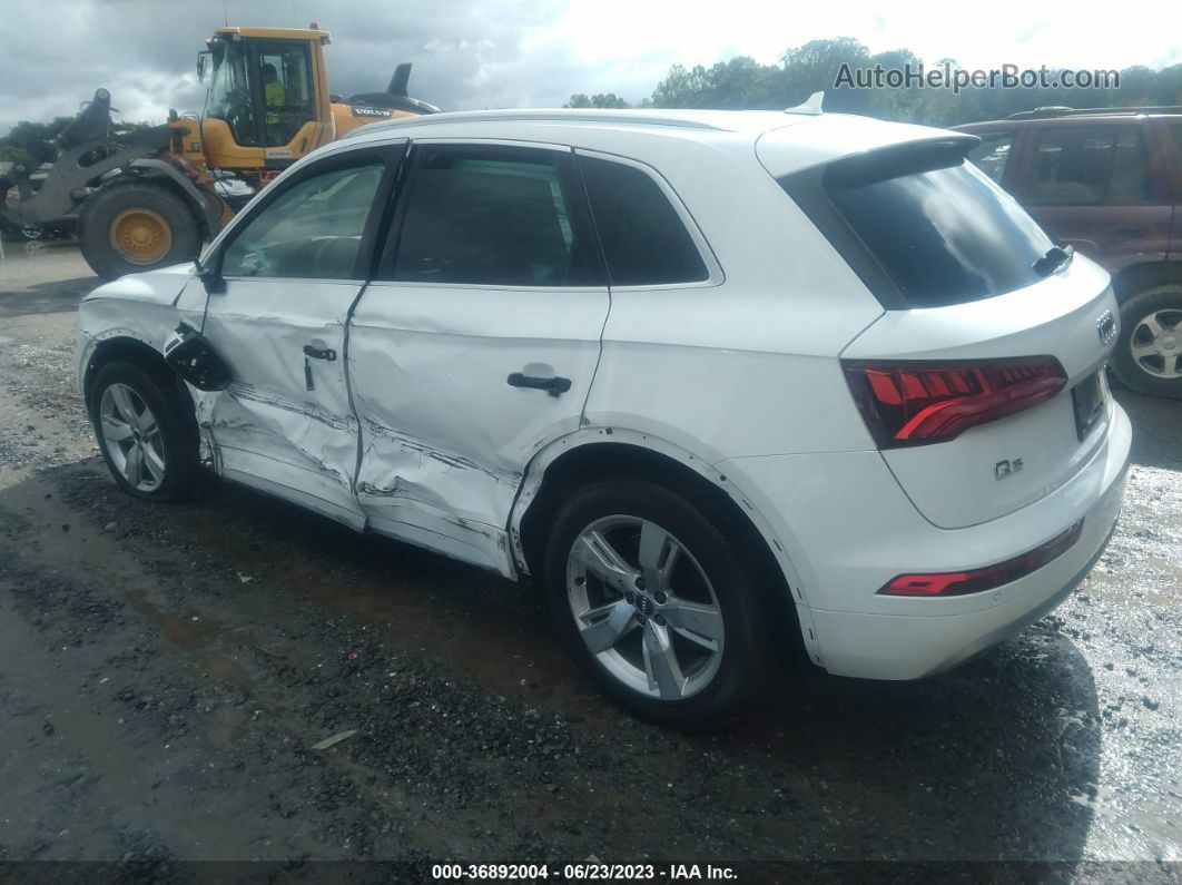 2018 Audi Q5 Premium Plus White vin: WA1BNAFY5J2059381