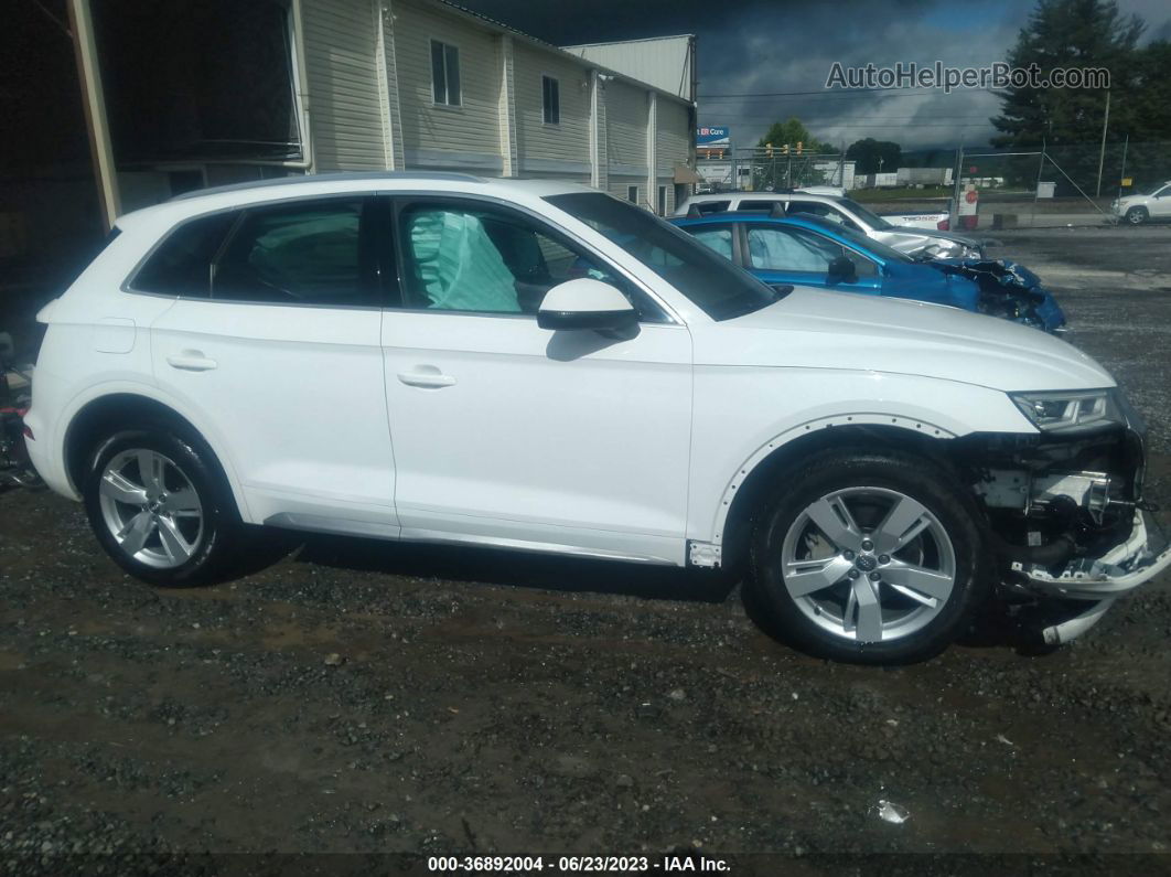 2018 Audi Q5 Premium Plus White vin: WA1BNAFY5J2059381