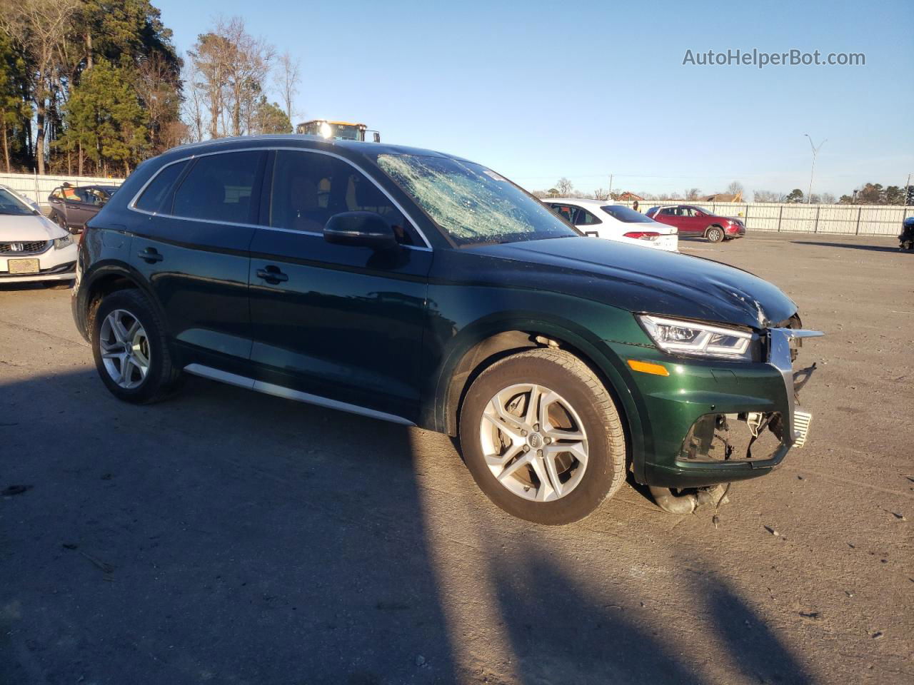 2018 Audi Q5 Premium Plus Green vin: WA1BNAFY5J2144253