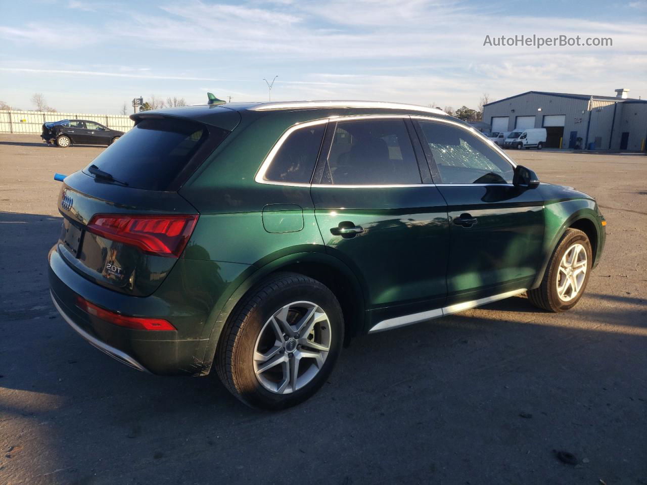 2018 Audi Q5 Premium Plus Green vin: WA1BNAFY5J2144253