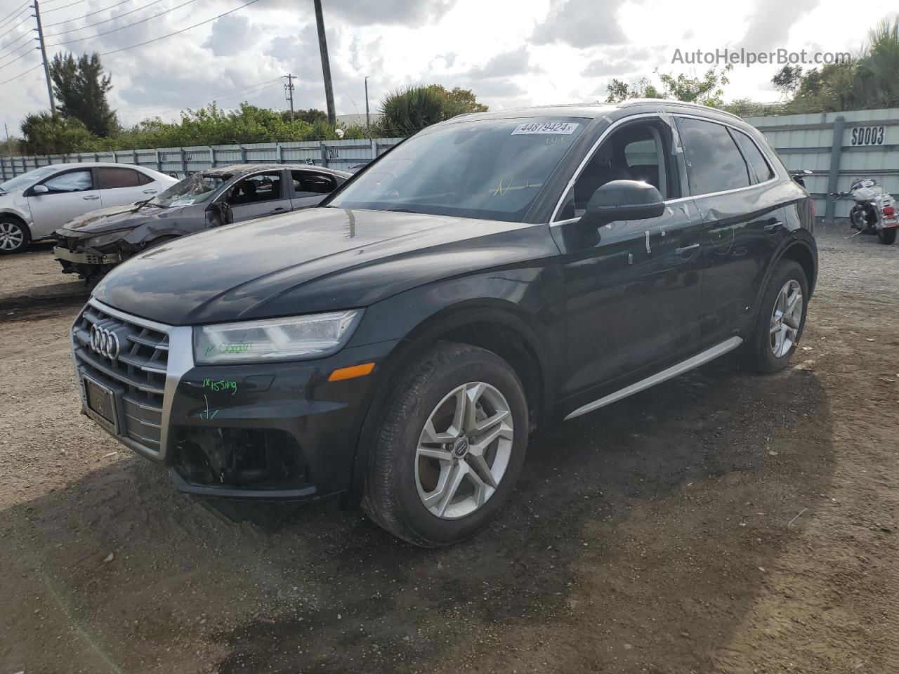 2018 Audi Q5 Premium Plus Black vin: WA1BNAFY5J2180895