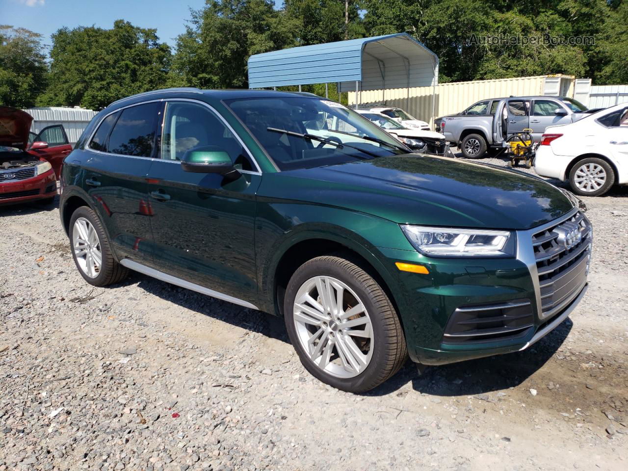 2018 Audi Q5 Premium Plus Green vin: WA1BNAFY5J2205021