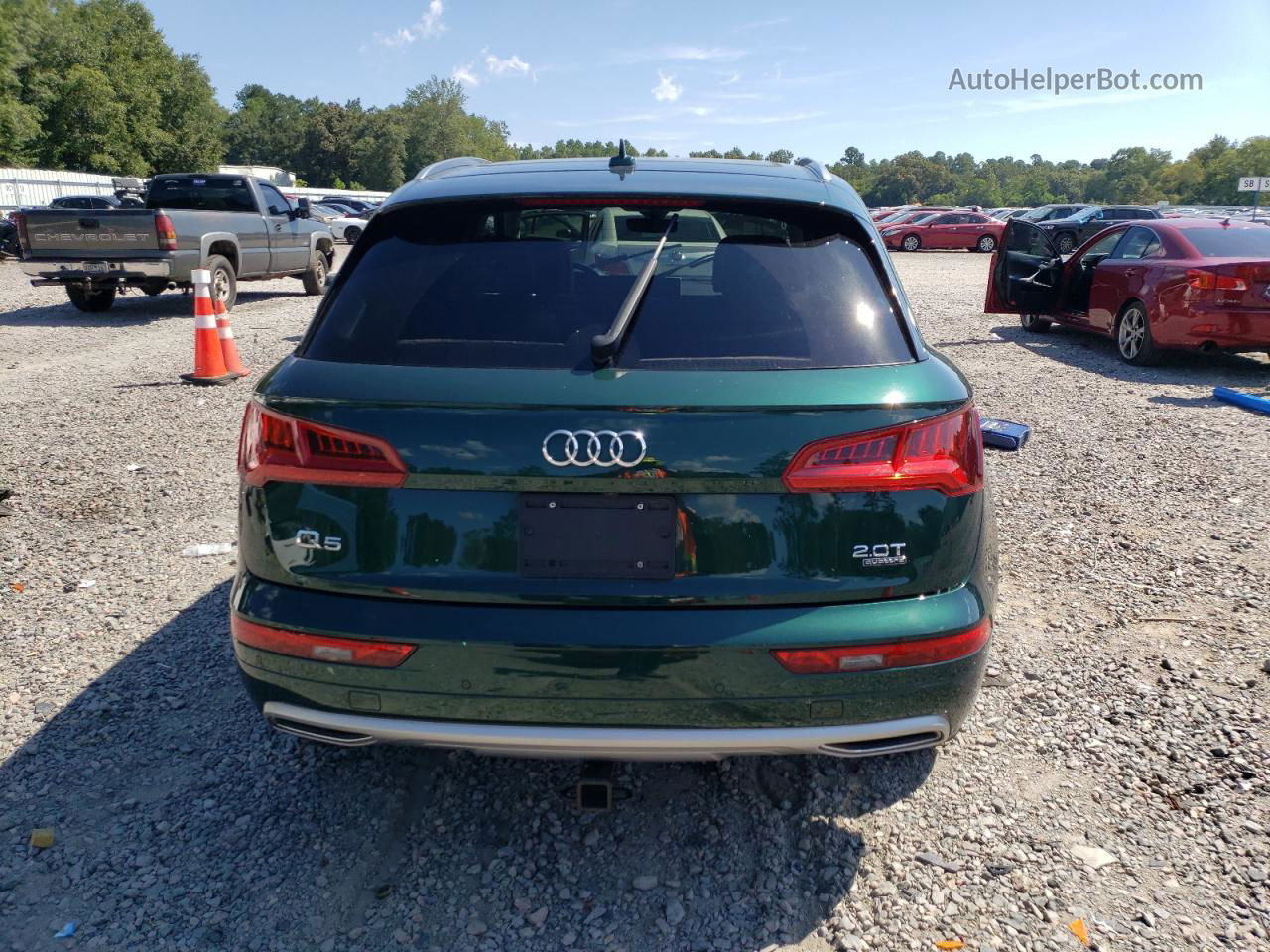 2018 Audi Q5 Premium Plus Green vin: WA1BNAFY5J2205021