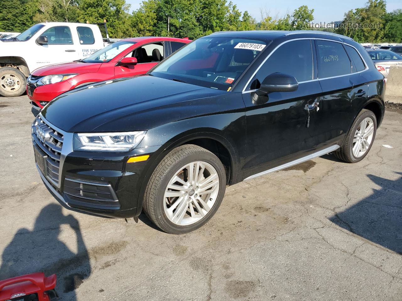 2018 Audi Q5 Premium Plus Black vin: WA1BNAFY5J2208887