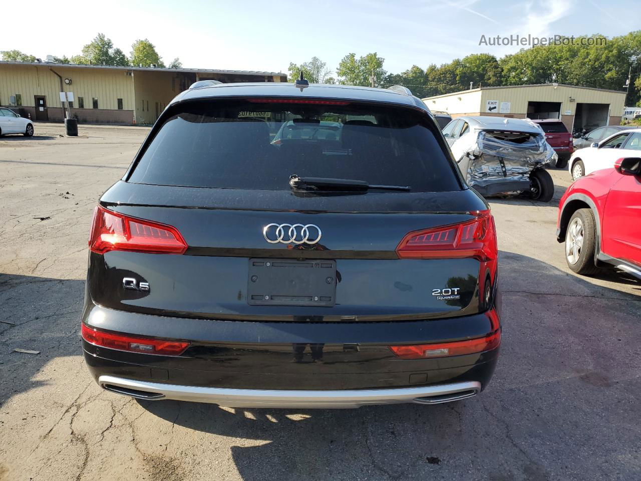 2018 Audi Q5 Premium Plus Black vin: WA1BNAFY5J2208887