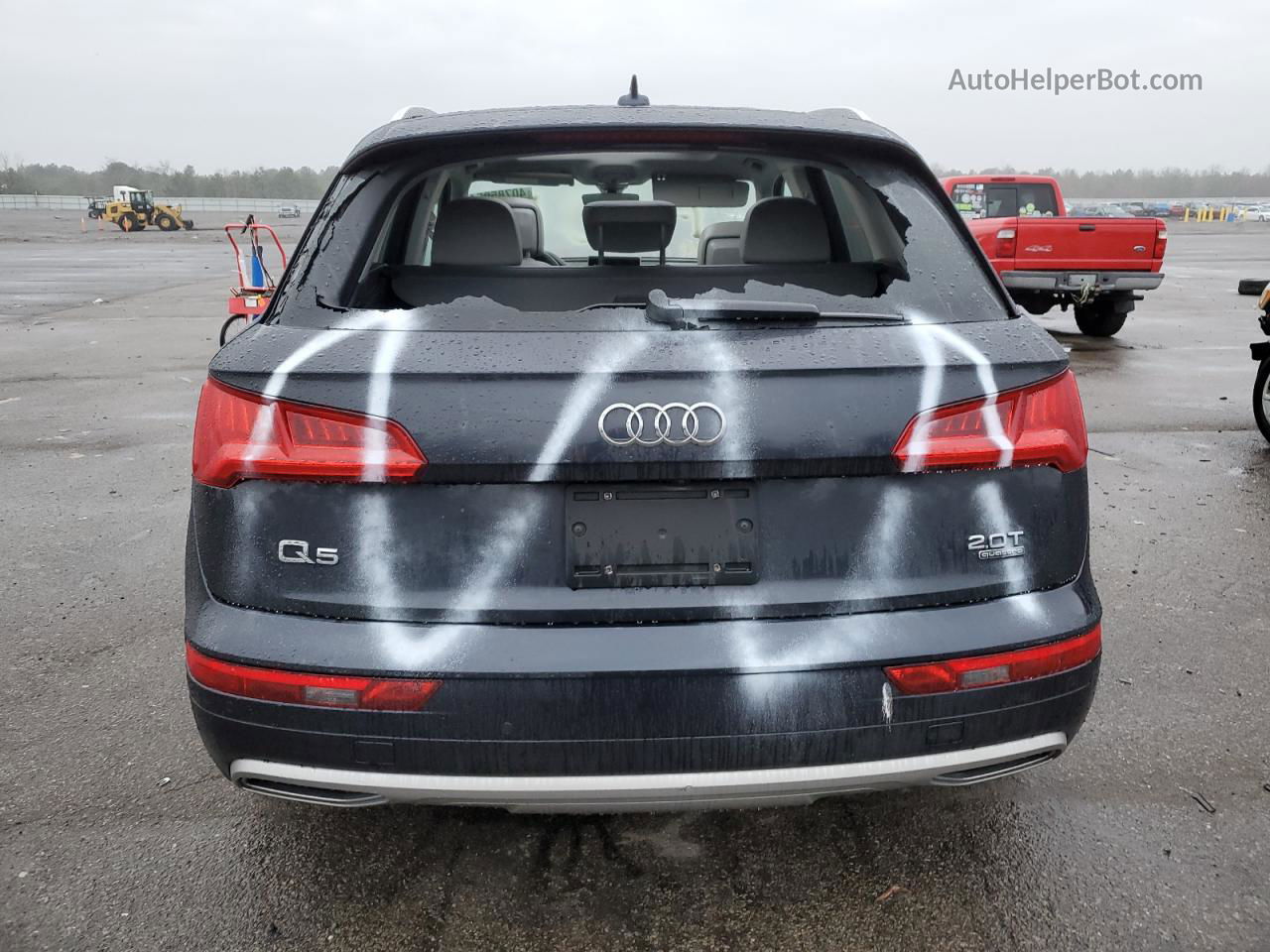 2018 Audi Q5 Premium Plus Charcoal vin: WA1BNAFY6J2023635