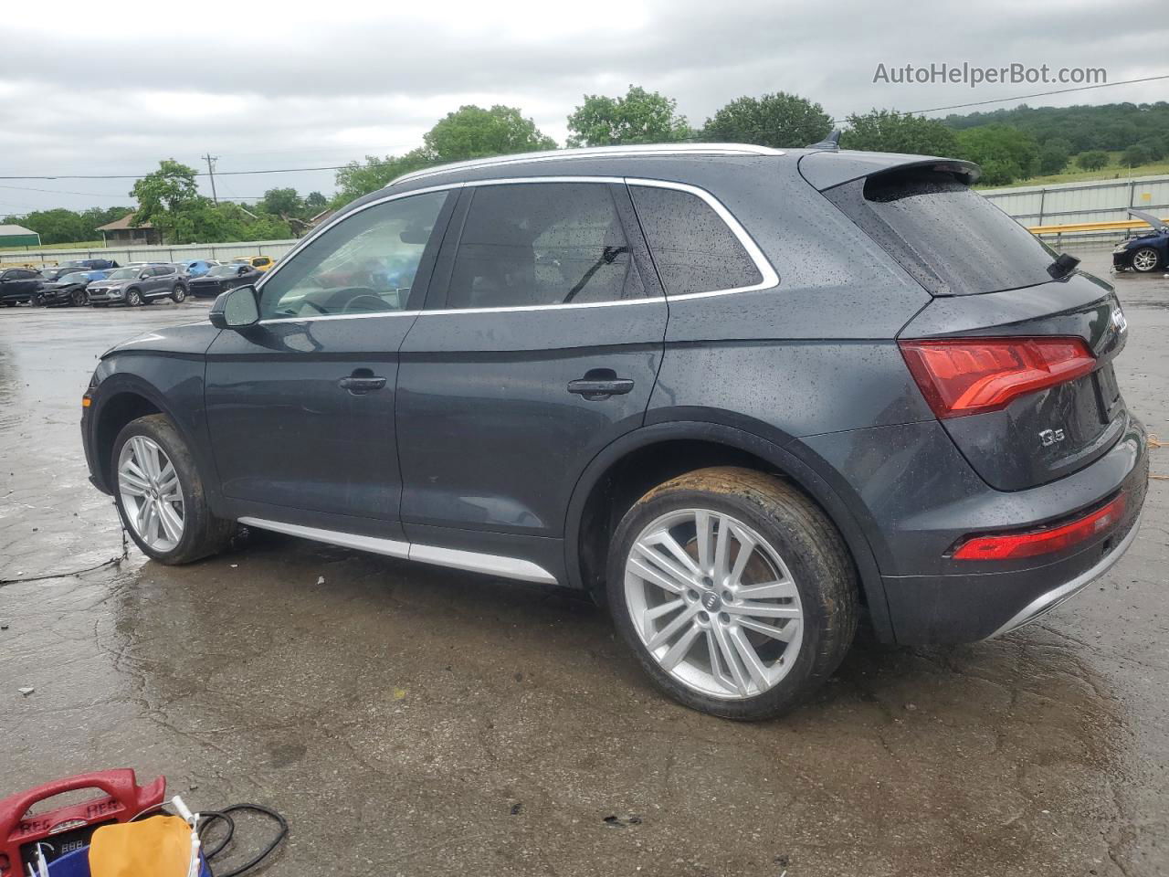 2018 Audi Q5 Premium Plus Gray vin: WA1BNAFY6J2096259