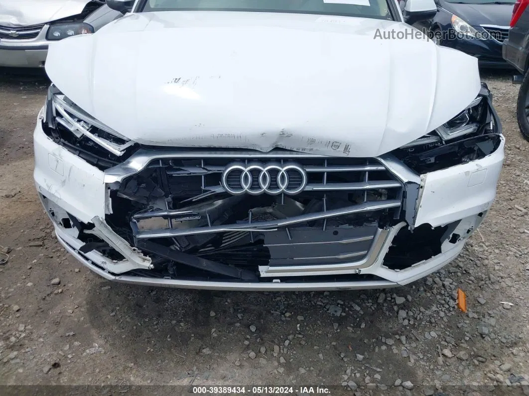 2018 Audi Q5 2.0t Premium/2.0t Tech Premium White vin: WA1BNAFY6J2107129